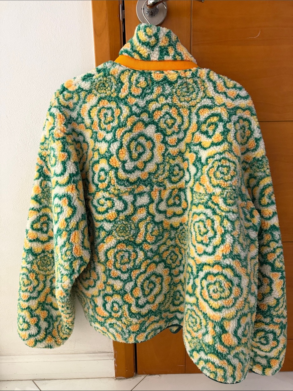 Sundae School Broccoli Sherpa fleece - Picture 3 of 3